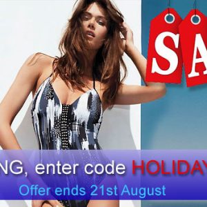 15% Off Swimwear Discount Banner