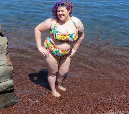 Colorful bikini