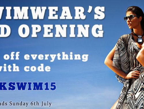 UK Swimwear Opening offer banner