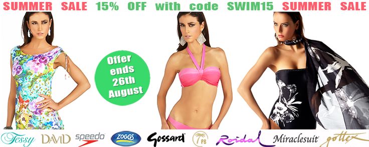 UK Swimwear Summer Sale: Get a 15% Discount in All Products and All Brands