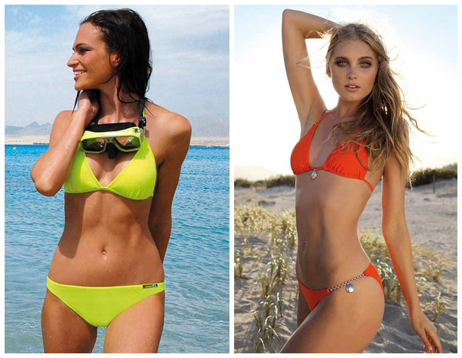 Destination Miami Neon bikinis