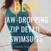 Best zip detail swimsuits pin