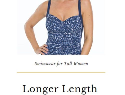 Longer length swimsuits for tall women PINTEREST