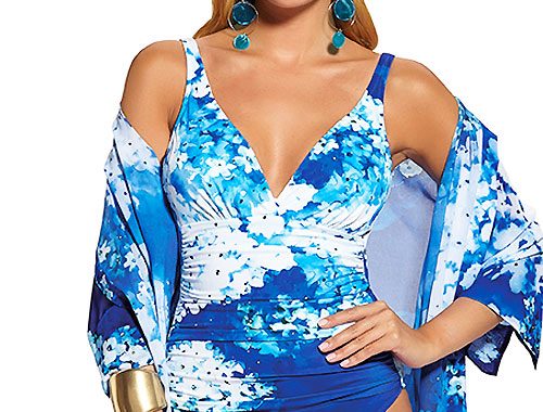 Roidal Blue Flower 2019 Swimsuit