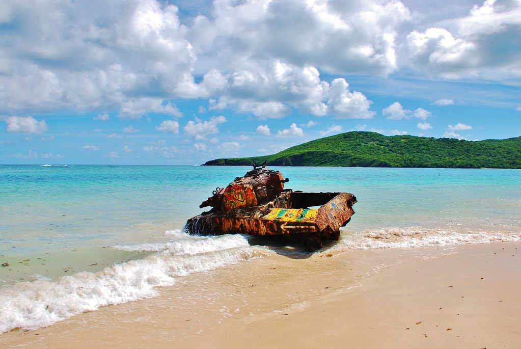 Flamenco Beach Peurto Rico. Source: Angel Xavier Viera, Flickr