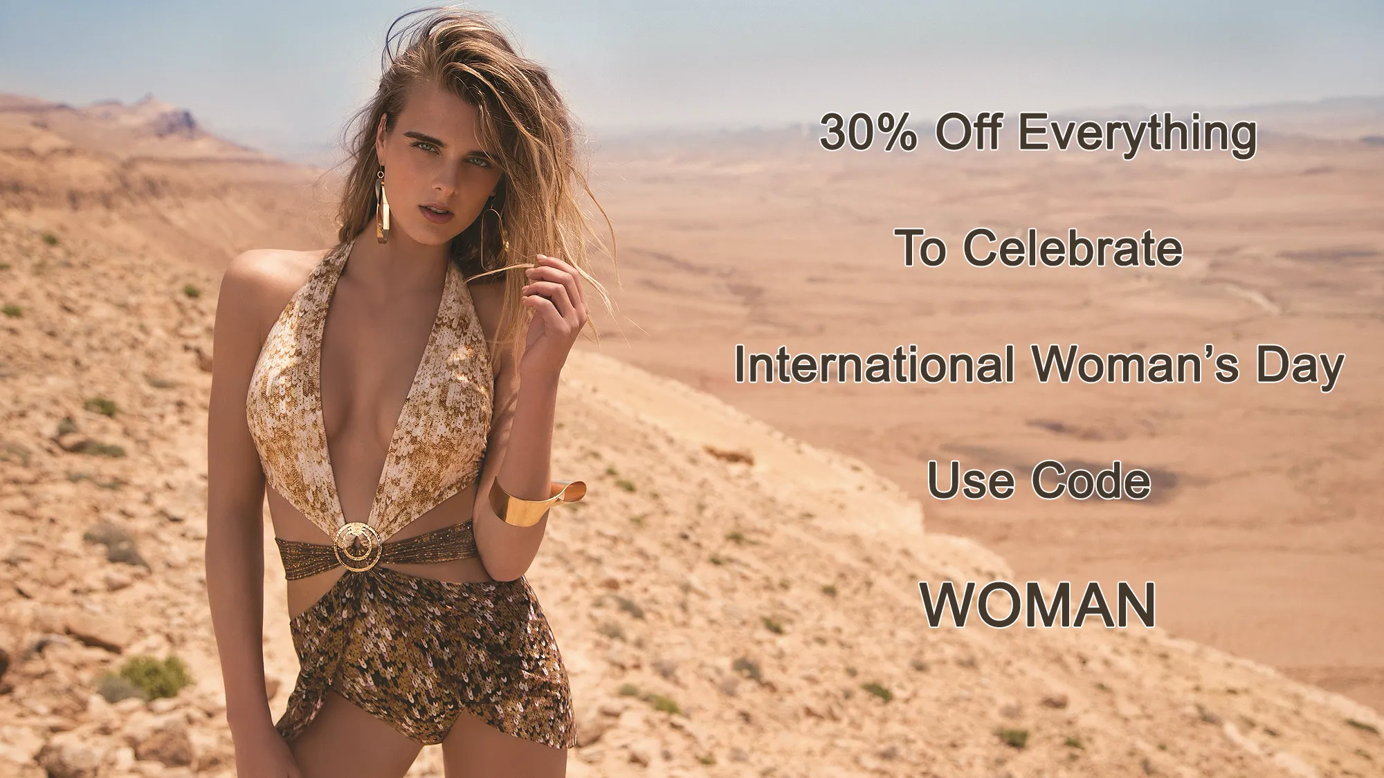 30% Off All Designer Swimwear Code: WOMAN