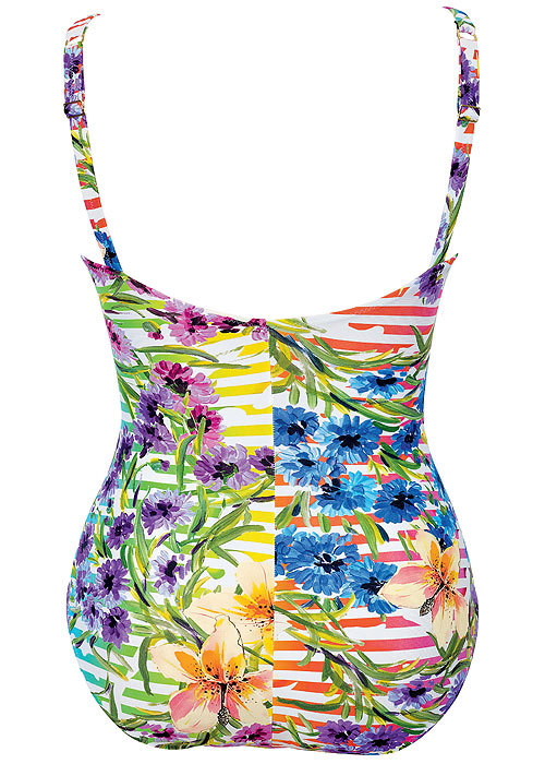 Anita Care Rainbow Flower Baku Mastectomy Swimsuit SideZoom 3