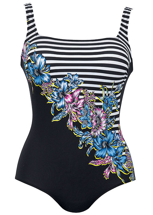 Anita Comfort Bloom & Stripes Anica Swimsuit In Stock At UK Swimwear