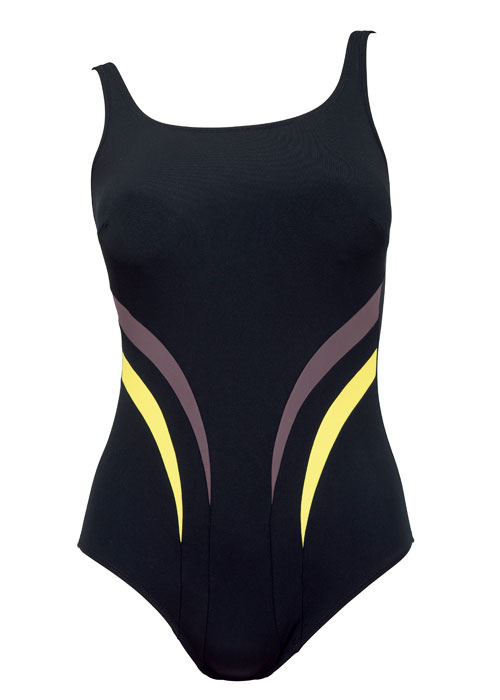 Anita Care Austin Mastectomy Swimsuit In Yellow SideZoom 2