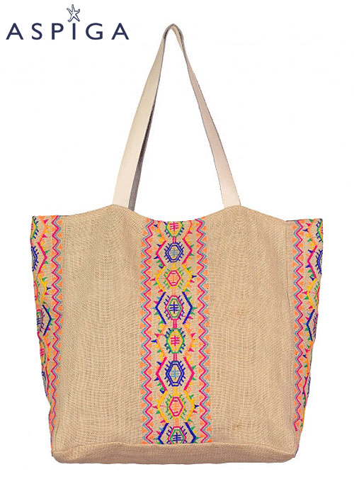 Aspiga Aruba Jute Beach Bag image