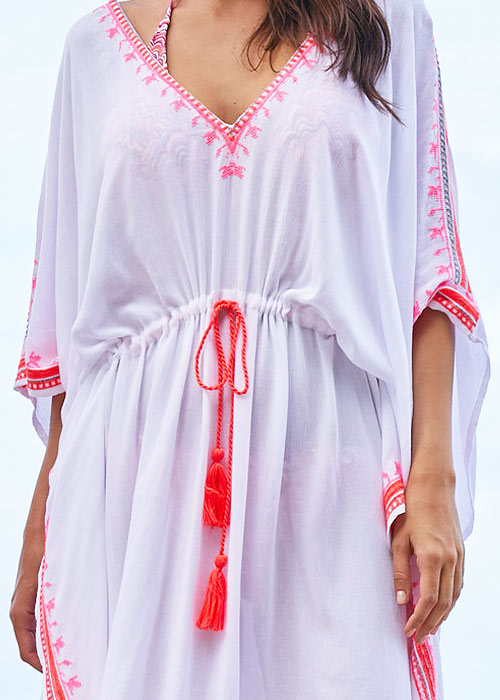 Aspiga Festival Embroidered Kaftan SideZoom 4