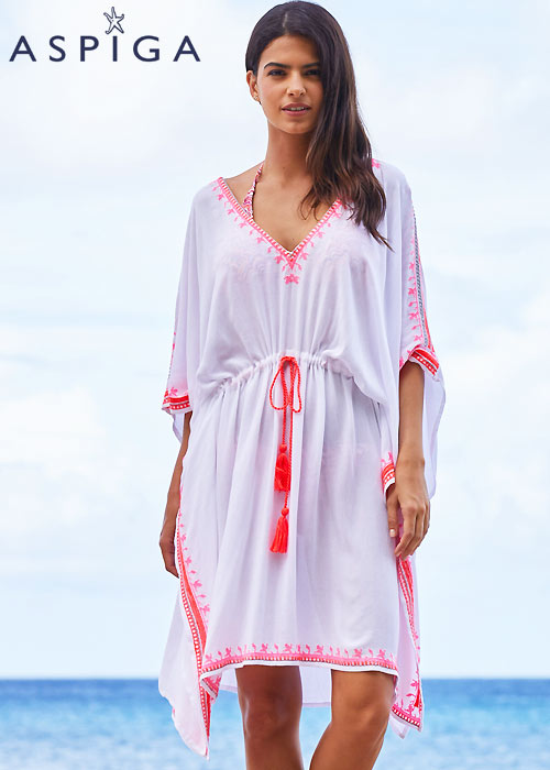 Aspiga Festival Embroidered Kaftan