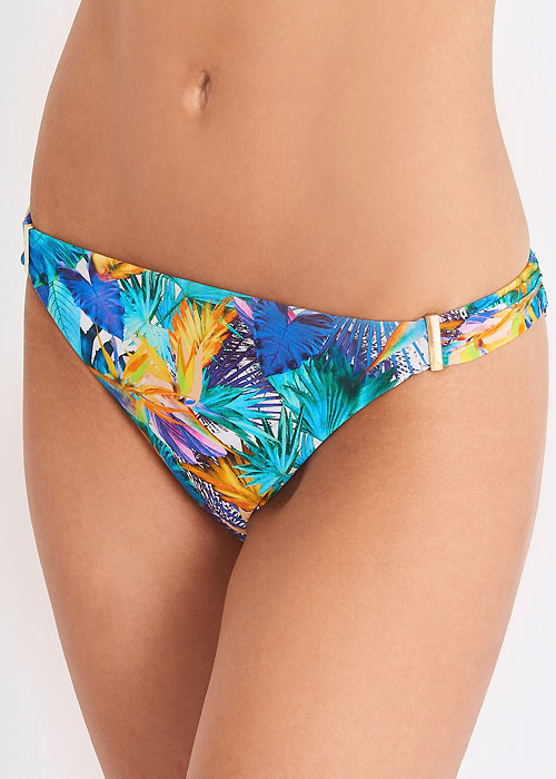 Aubade Fleur Tropicale Brazilian Bikini Brief SideZoom 3