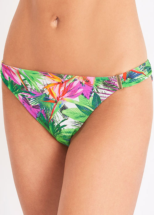 Aubade Fleur Tropicale Brazilian Bikini Brief BottomZoom 1
