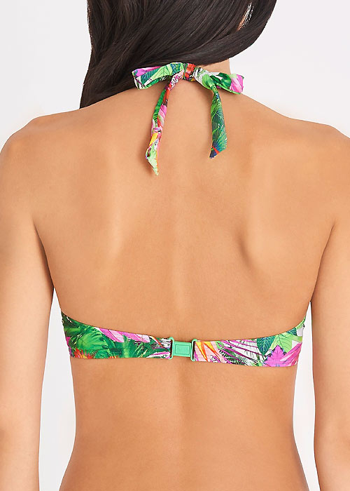 Aubade Fleur Tropicale Moulded Push Up Bikini Top SideZoom 2
