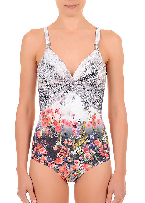 David Floral Bay Irma Non Wired Swimsuit BottomZoom 3