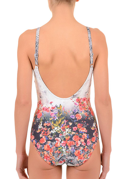 David Floral Bay Irma Non Wired Swimsuit SideZoom 2