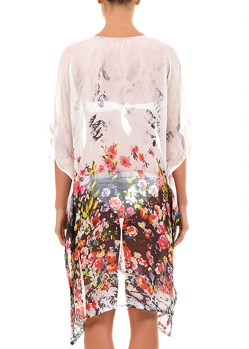 David Floral Bay Poncho image
