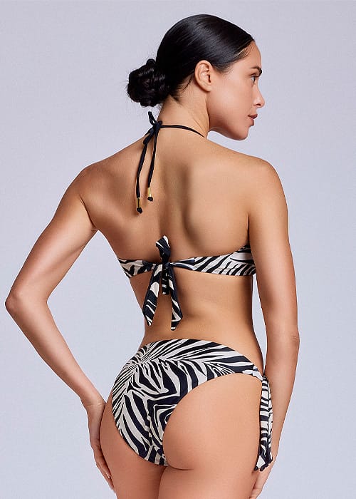 David Ribes Zebra Bandeau Bikini SideZoom 3