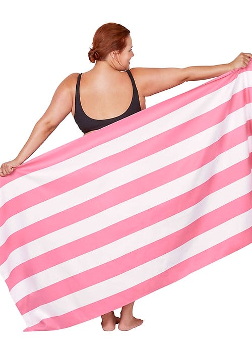 Dock And Bay Quick Drying Extra Large Beach Towels Phi Phi Pink SideZoom 3