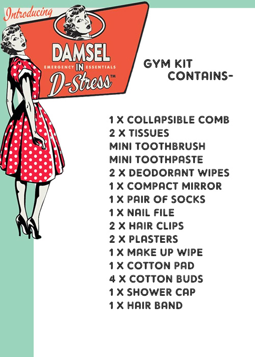 Danielle Creations Damsel In D-Stress Gym Essentials Bag SideZoom 3