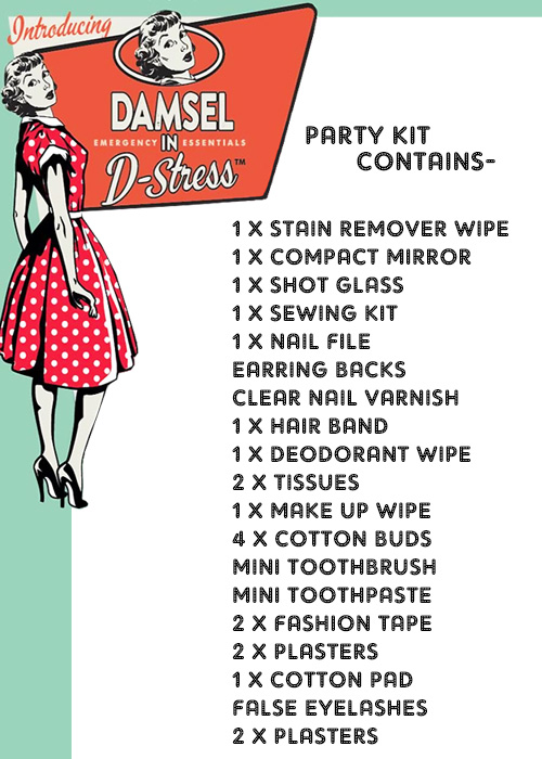 Danielle Creations Damsel In D-Stress Party Essentials Bag SideZoom 3