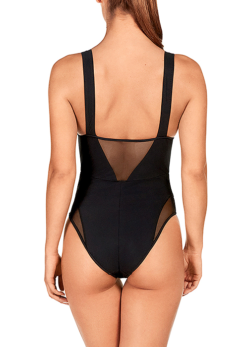 Dolores Cortes Class Plunge Swimsuit SideZoom 2