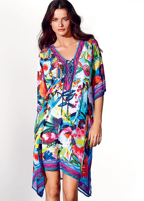 Dolores Cortes Dominica Kaftan In Stock At UK Swimwear