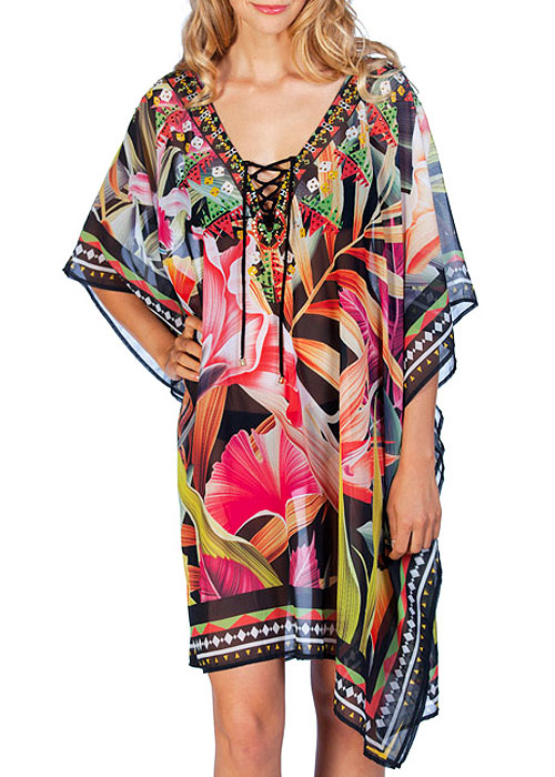 Dolores Cortes Puerto Rico Kaftan SideZoom 2