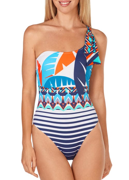 Dolores Cortes Renau One Shoulder Swimsuit SideZoom 2