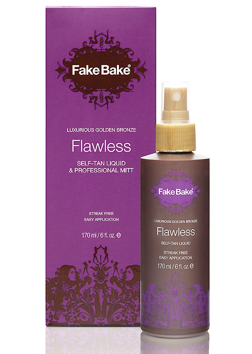 Fake Bake Flawless Self Tan Liquid & Mitt image