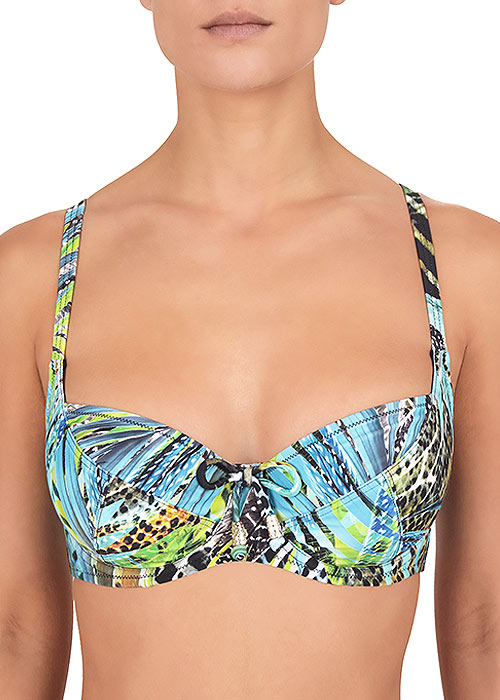 Felina Green Fig Bikini Top SideZoom 2