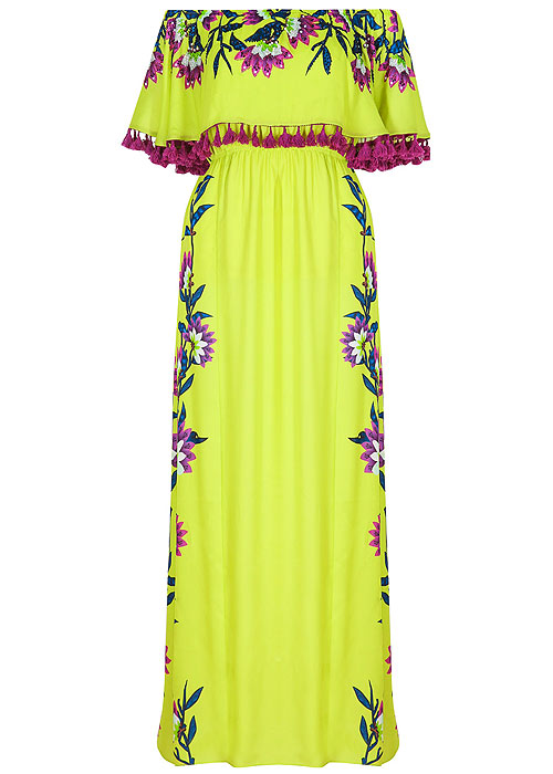 Forever Unique Psychotropical Oasis Sun Dress SideZoom 4