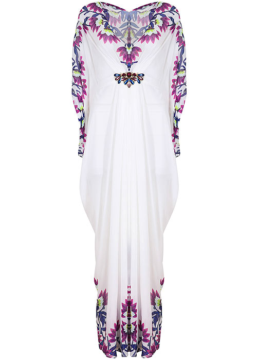Forever Unique Psychotropical Tropica Maxi Cover Up BottomZoom 3