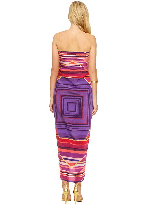 Gottex Art Deco Silk Pareo image