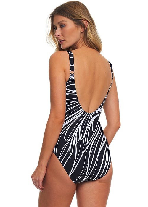 Gottex Buona Sera Square Neck Swimsuit SideZoom 3