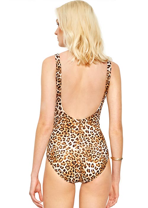 Gottex Contour Cameroon Surplice Swimsuit SideZoom 2