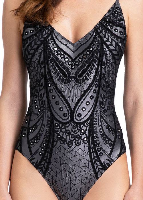 Gottex Couture Norma V Neck Swimsuit image