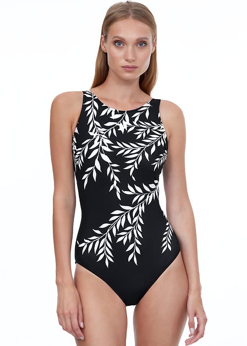 Gottex Cruise Portofino Mastectomy High Neck Swimsuit SideZoom 3