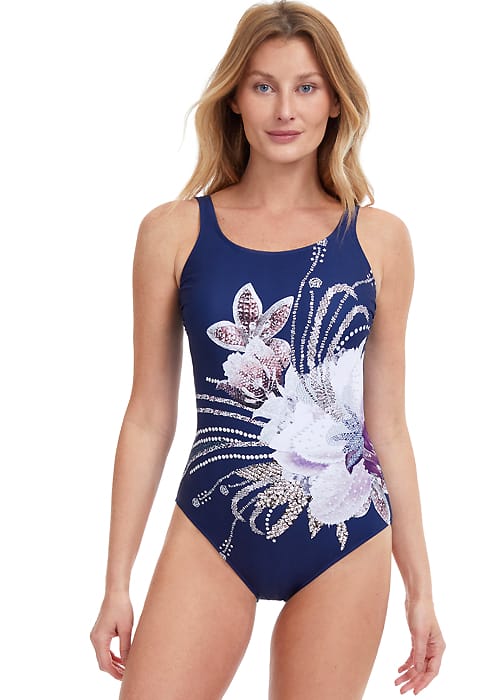 Gottex Dolce Vita Mastectomy High Neck Swimsuit