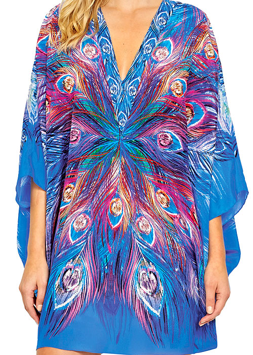 Gottex Dream Catcher Silk Poncho SideZoom 3