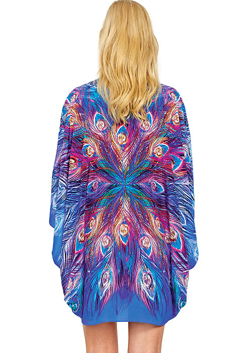 Gottex Dream Catcher Silk Poncho SideZoom 2