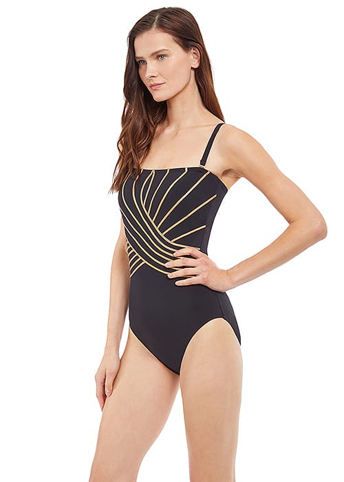 Gottex Embrace Bandeau Swimsuit SideZoom 3