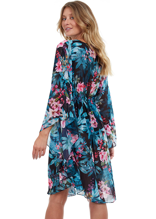 Gottex Essentials Dusk Bloom Kaftan SideZoom 2