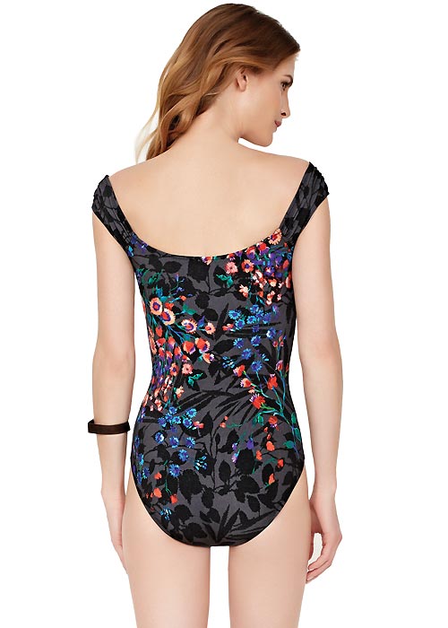 Gottex Gypsy Queen Off The Shoulder Swimsuit SideZoom 3