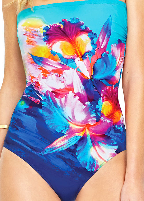 Gottex Hawaii Bandeau Swimsuit SideZoom 3