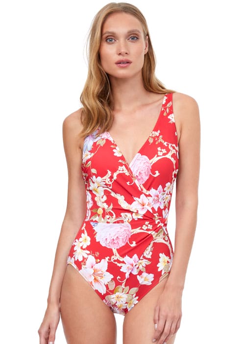 Gottex Hitachi Surplice Swimsuit