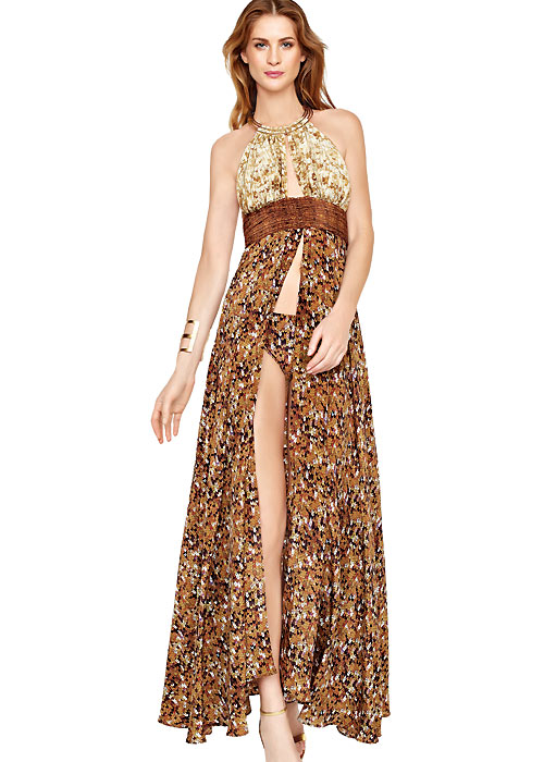 Gottex L'Amour Silk Sun Dress SideZoom 2