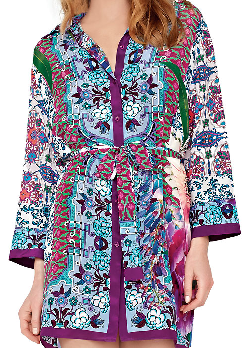 Gottex Le Jardin Silk Blouse image