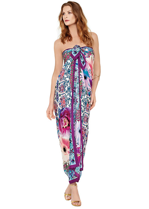 Gottex Le Jardin Silk Pareo image